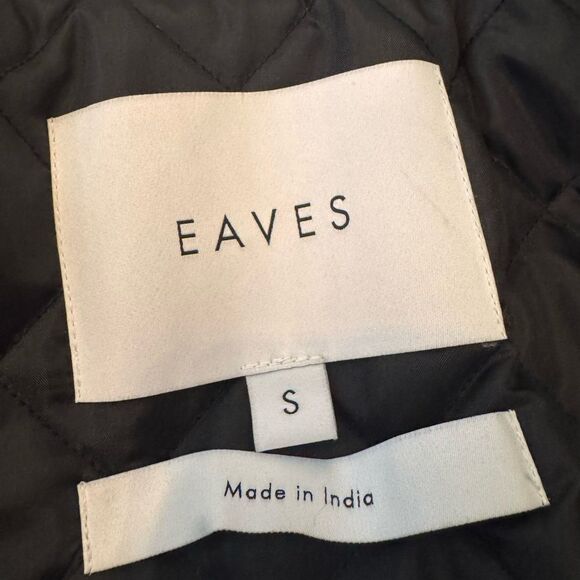 EAVES Gia Leather Moto Jacket in Brown small - Picture 7 of 8